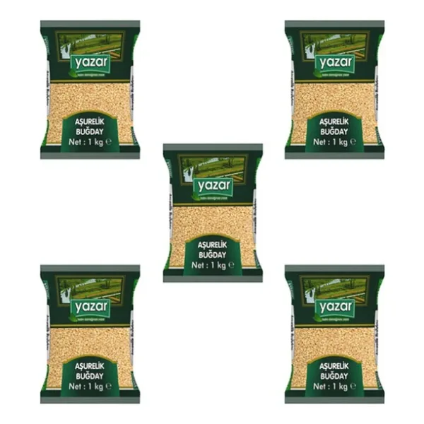 Yazar 1 kg 5'li Paket Aşurelik Buğday