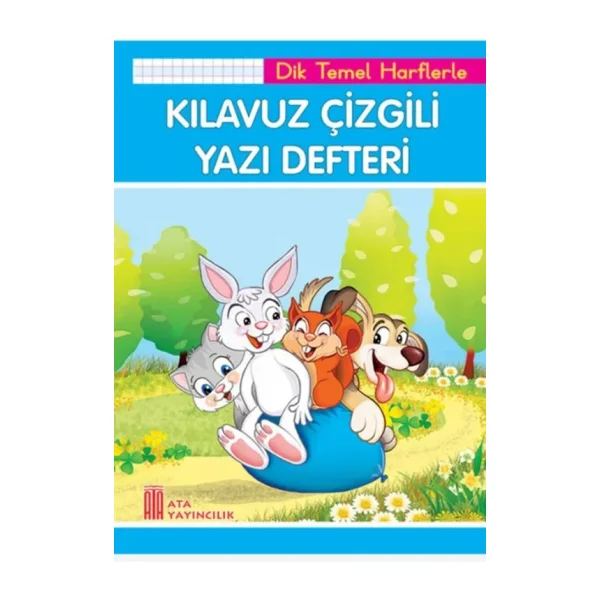 1. Kılavuz Çizgili Yazı Defteri Küçük Boy (Dik Temel Harflerle)