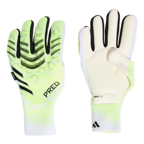 Adidas Predator Pro Fingersave JN5354 Yeşil Kaleci Eldiveni