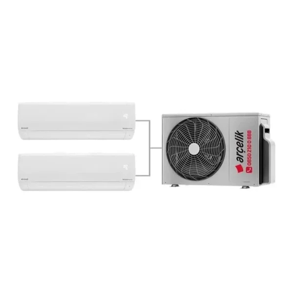 Arçelik ZM16102-1212 12+12 A++ 16000 BTU 2+1 Multi Inverter Klima