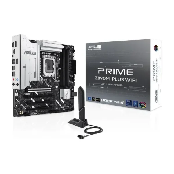 Asus Prime Z890M-PLUS Wi-Fi Intel LGA1851 DDR5 Micro ATX Anakart