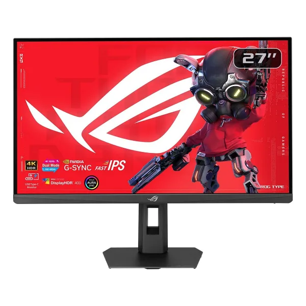 Asus ROG Strix Gen2 XG27UCGR 27" 0.3 ms 4K 162 Hz - Full HD 485 Hz Pivot IPS Oyuncu Monitörü