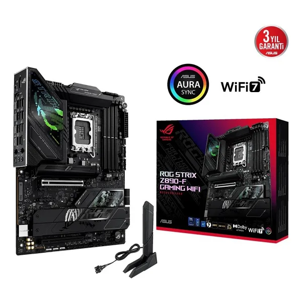 Asus ROG Strix Z890-F Gaming Wi-Fi Intel LGA1851 DDR5 ATX Anakart