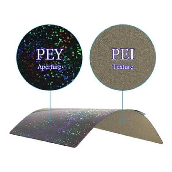 Bambu Lab A1-X1-P1S PEY+PEY Kaplı Yay Çeliği Manyetik Tabla - 256x256mm - Çift Yüzlü