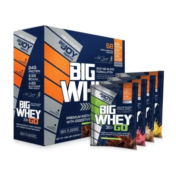BigJoy Bigwhey Go 2070 gr 68 Saşe Whey Protein Tozu