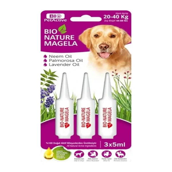 Bio PetActive Köpek Tüy ve Deri Bakım Damlası 20-40 kg