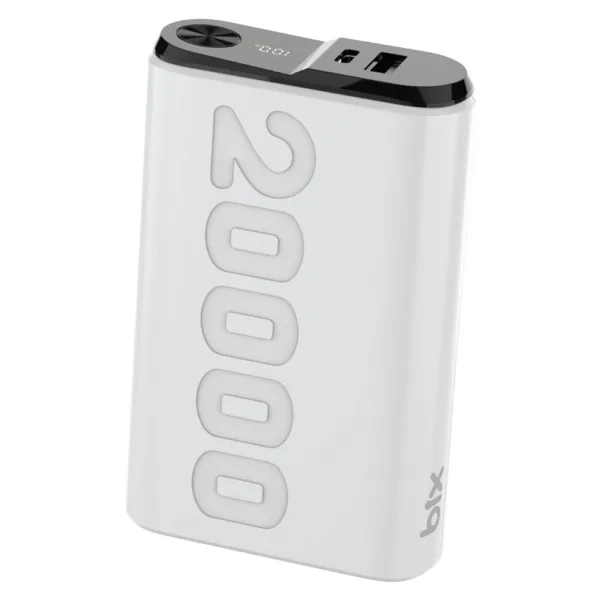 Bix BXPB204 Beyaz 20000 mAh Hızlı Şarj Powerbank