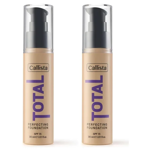 Callista Total Perfecting Fondöten 250 Sand (2 paketi)