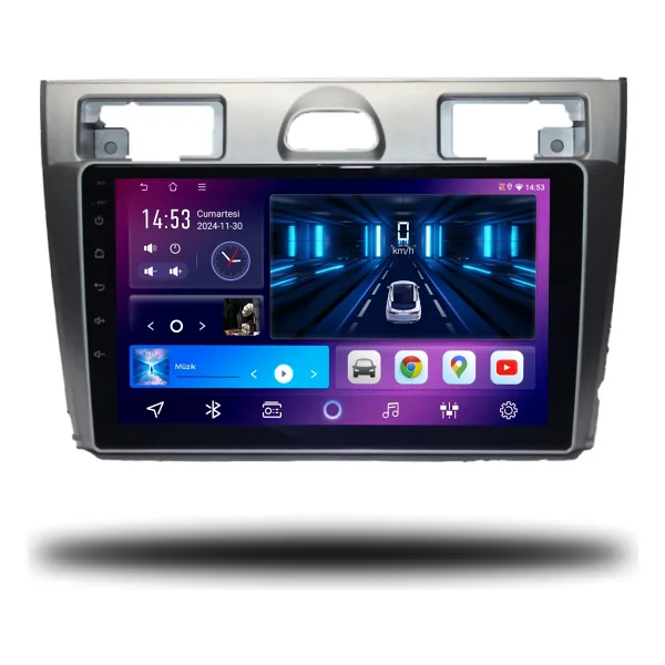 Carplayer Ford Fiesta 2006-2011 Uyumlu Android Multimedya 4gb Ram 32gb Hafıza