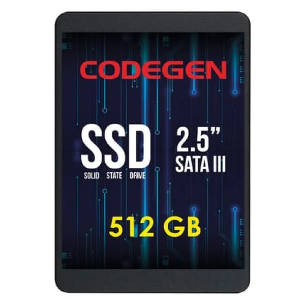 Codegen CDG-512GB-SSD25 SATA 3.0 2.5" 512 GB SSD