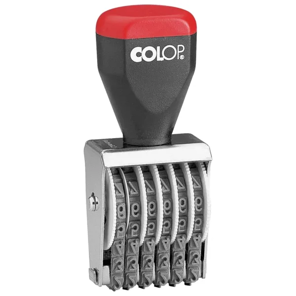 COLOP 04006 BANDLI NUMARATÖR - 4MM/6 HANELİ