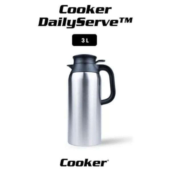 Cooker CKR-2125 3 lt Çelik Termos