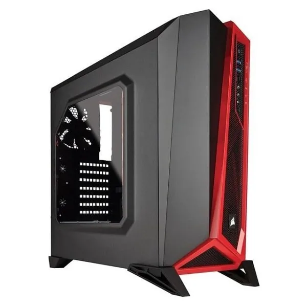 Corsair Carbide Spec-Alpha CC-9011085-WW Fanlı Kırmızı ATX Oyuncu Kasası