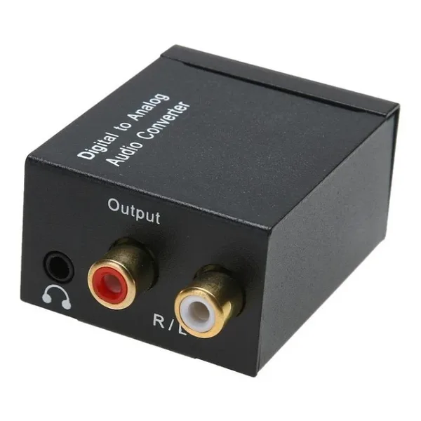 Dijital To Analog 3.5 Mm Optik Ses Tos Çevirici Dönüştürücü Adaptör 5057