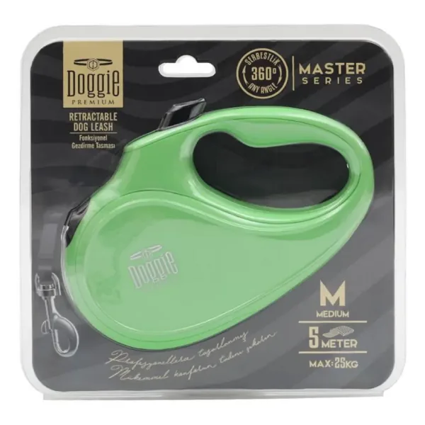 Doggie Master M Yeşil Otomatik Köpek Tasması