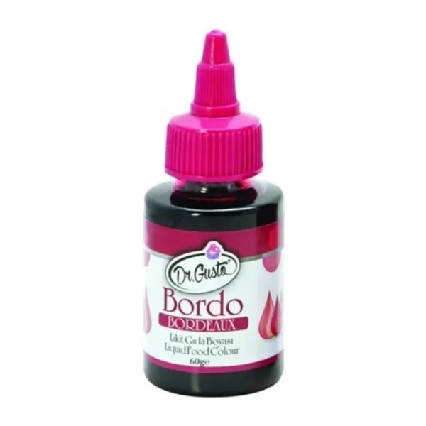 Dr. Gusto Bordo Sıvı Gıda Boyası 60 gr