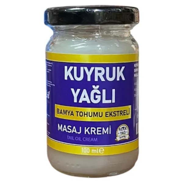 Dvd Lokman Aktar Kuyruk Yağı Masaj Kremi 100 ML