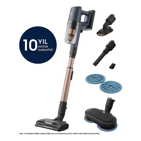 Electrolux Hygienic Wet 800 EP82H25WET Şarjlı Dikey Süpürge