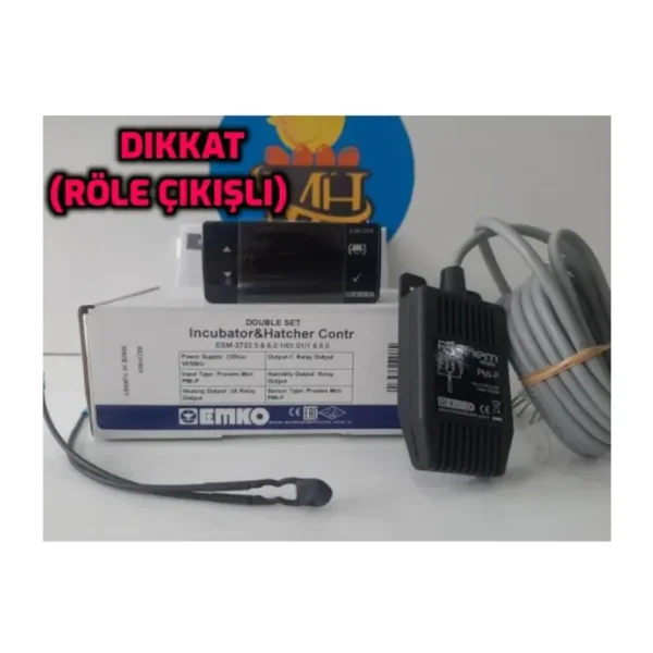 Esm-3722 230vac Dijital Kuluçka Kontrol Cihazı Emko Röle Çıkışlı