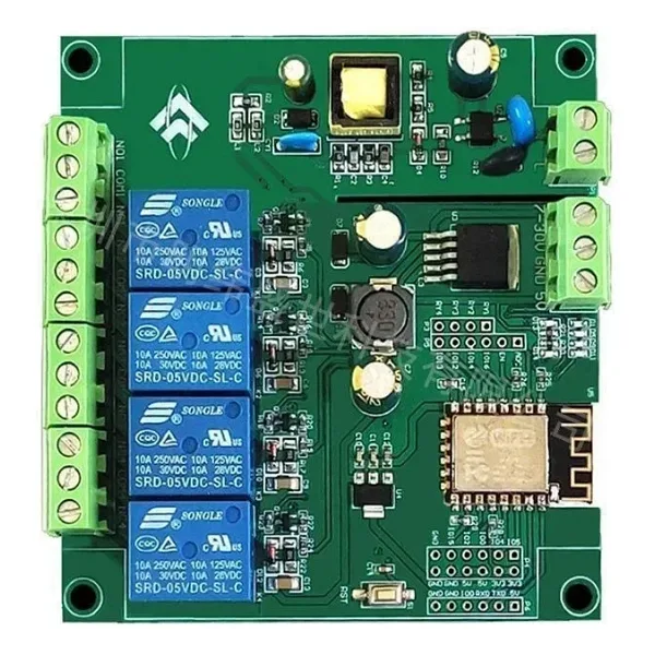 ESP8266 WIFI 4 Kanal Röle Kartı