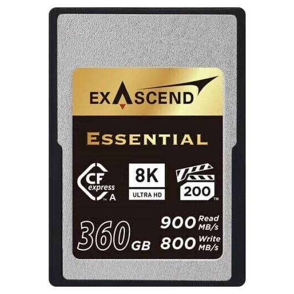 Exascend Essential CFexpress Type-A 8K 360 GB Hafıza Kartı