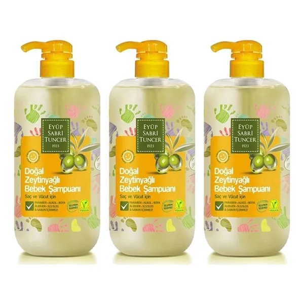 Eyüp Sabri Tuncer Bebek Şampuanı 600 ml x 3