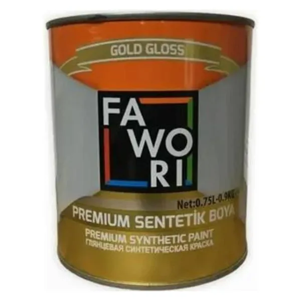 Fawori Sentetik Parlak Yağlı Boya Beyaz 0,75 Lt