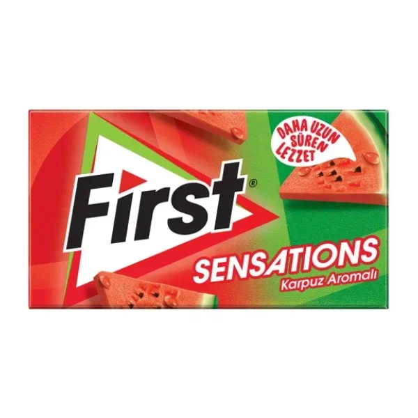 First Sensations Karpuz Aromalı 27 gr Sakız