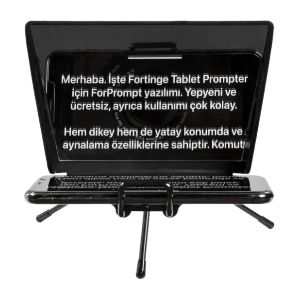 Fortinge Mıa Kıt(Telefon Prompter+Bluetooth Kumanda) - Siyah