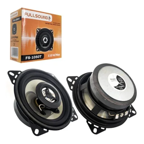 Fullsound Fs-1050T Oto Hoparlör 10Cm 100 Watt Tweeterli 1 Adet