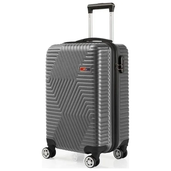 G&d Polo Suitcase Abs Koyu Gri Kabin Boy Valiz 600.02-K