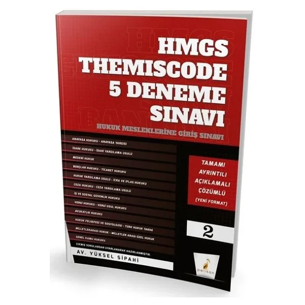 Hmgs Themiscode 5 Deneme Sınavı - Hukuk Mesleklerine Giriş Sınavı