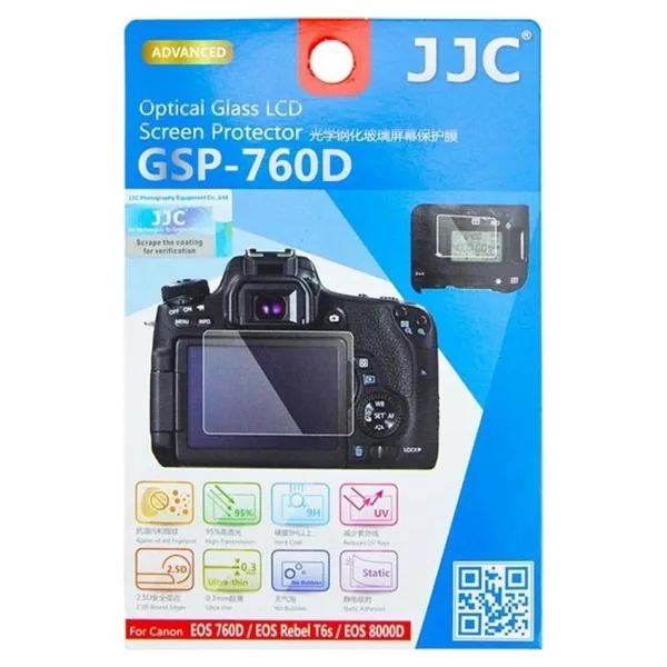 JJC GSP-760D Ultra İnce LCD Ekran Koruyucu (Canon 760D)