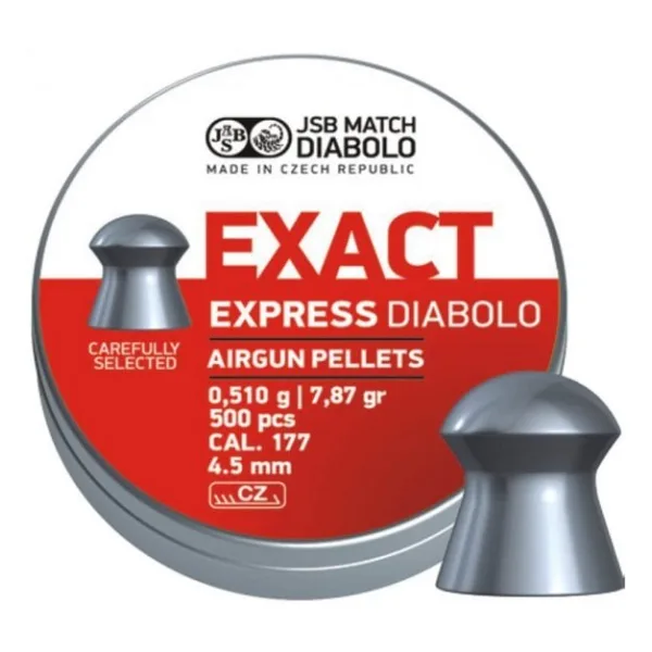 JSB DIABOLO EXACT EXPRESS 4.52 MM HAVALI SACMA