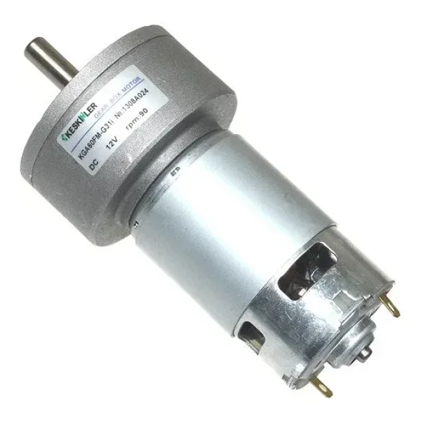KGA-60 12V 90Rpm Redüktörlü Dc Motor