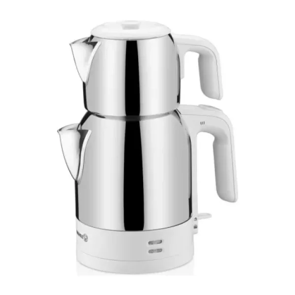 Korkmaz A359-09 Demkolik Krem 1600 W Çelik Çay Makinesi