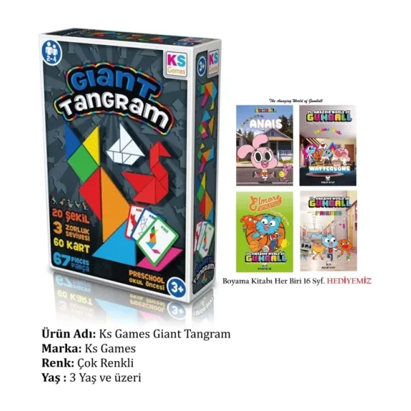 KS Games Giant Tangram