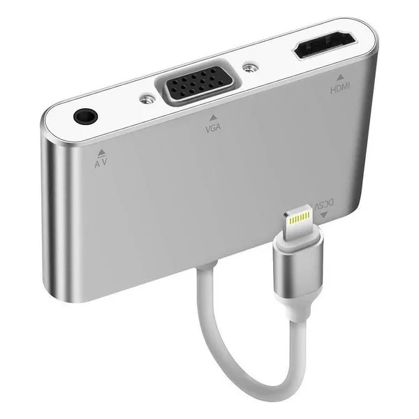 LIGHTNING TO HDMI + VGA + AUDIO ÇEVİRİCİ