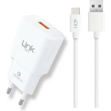 LinkTech T443 18 W Type-C Kablolu Hızlı Şarj Aleti