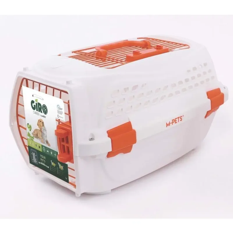M-Pets Eco Giro Carrier (S) Taşıma Beyaz/Orange