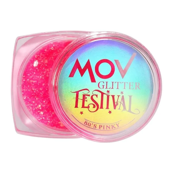 Mov Glitter Festival 80s Pinky Vücut Simi