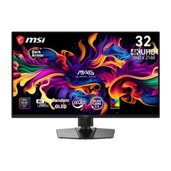 MSI MAG 321UP QD-OLED X24 32" 4K 240 Hz OLED Oyuncu Monitörü