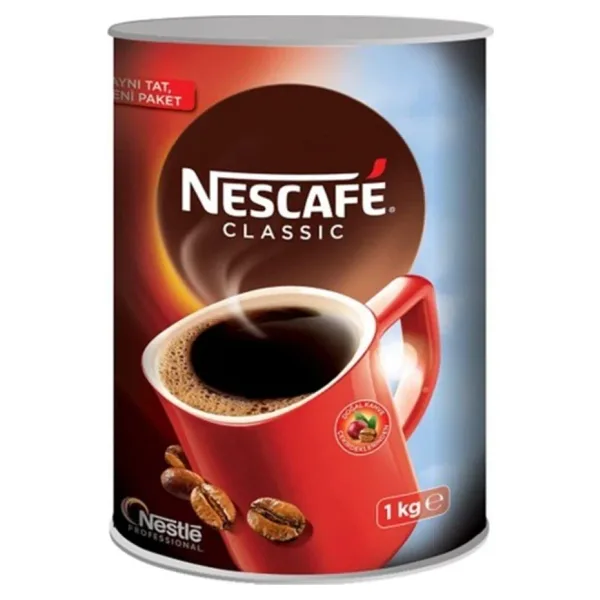 Nescafe Classic Granül Kahve 1 kg Teneke
