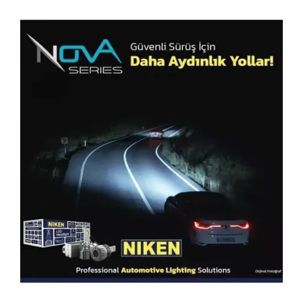 Niken Nova Soft Serisi 55 Watt 9000 Lümen H7 LED Xenon Can Bus
