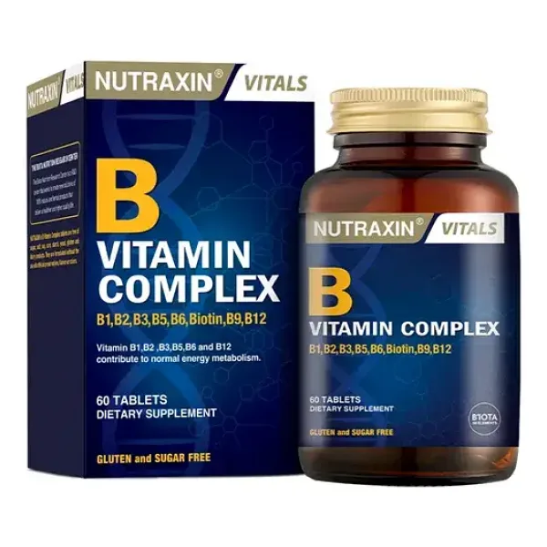 Nutraxin B Vitamin Complex 60 Tablet