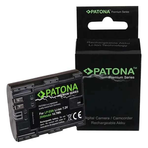 Patona Premium Canon LP-E6N Batarya Pil