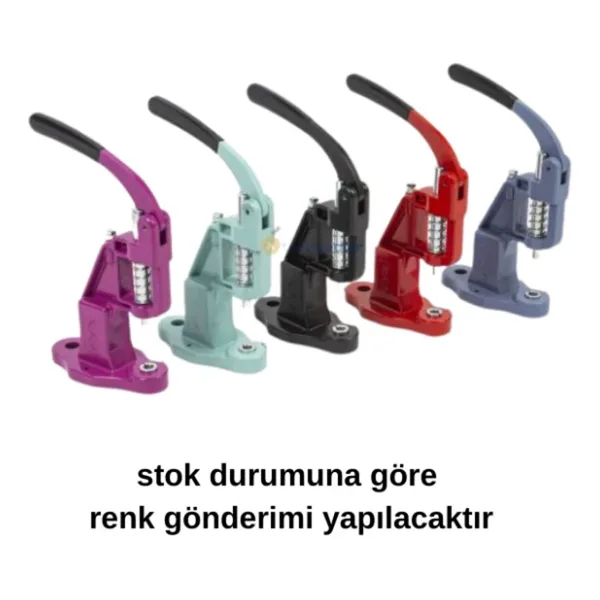 Pelitoğulları Tulumba El Presi ( Çıt Çıt, Kuşgözü, Rivet Ve Düğme Çakma Makinesi )