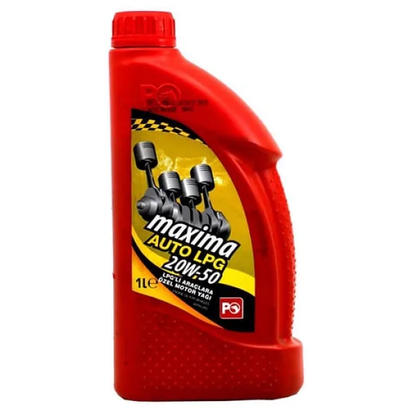 Petrol Ofisi Maxima Auto LPG 20W-50 1 lt Motor Yağı
