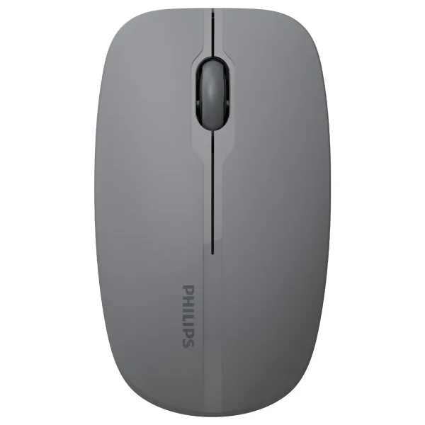 Philips SPK7418 Gri Sessiz Optik Kablosuz Mouse