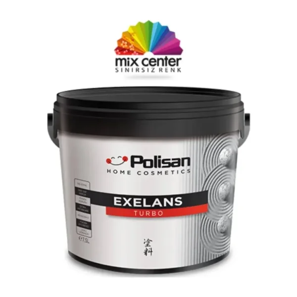Polisan Exelans Turbo Yarı Mat Beyaz 15L